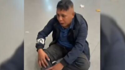 VIDEO: ‘¡Me lo enseñó!’; exhibicionista llora tras agredir a una mujer