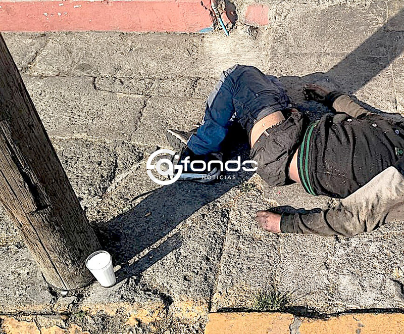 DRAMÁTICO. ‘El Moreno’ tenía 55 años y su vida terminó en una banqueta del Edomex