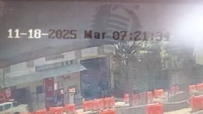 VIDEO: Albañil cae del tercer piso de la obra donde se ganaba la vida