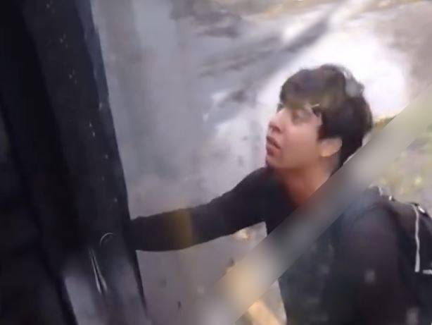 VIDEO: ‘Está bien drogado’; joven alcoholizado es golpeado por choferes de camión