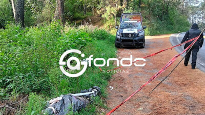 MACABRO. Arrojan cuerpo de un hombre embolsado a un costado de carretera en el Estado de México