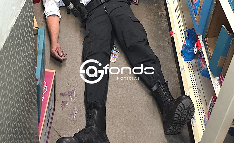 VIDEO. Fardero mata por la espalda a guardia de seguridad de una tienda Bodega Aurrerá
