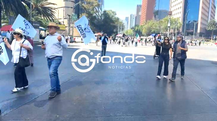 URGENTE: Marcha de la ‘Generación Z’ se dirige al Zócalo capitalino