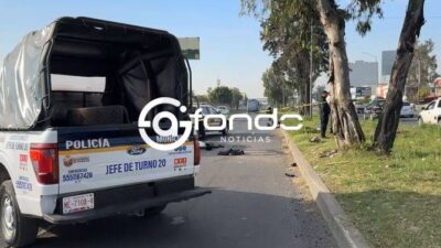URGENTE: Inicia el Día de Muertos con un motociclista caído en Edomex