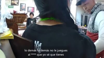 VIDEO: ‘No le juegues’; asaltante encañona a empleada de panadería