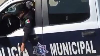 VIDEO: Policías van a otro municipio, detienen a trabajadores y disparan a vecinos