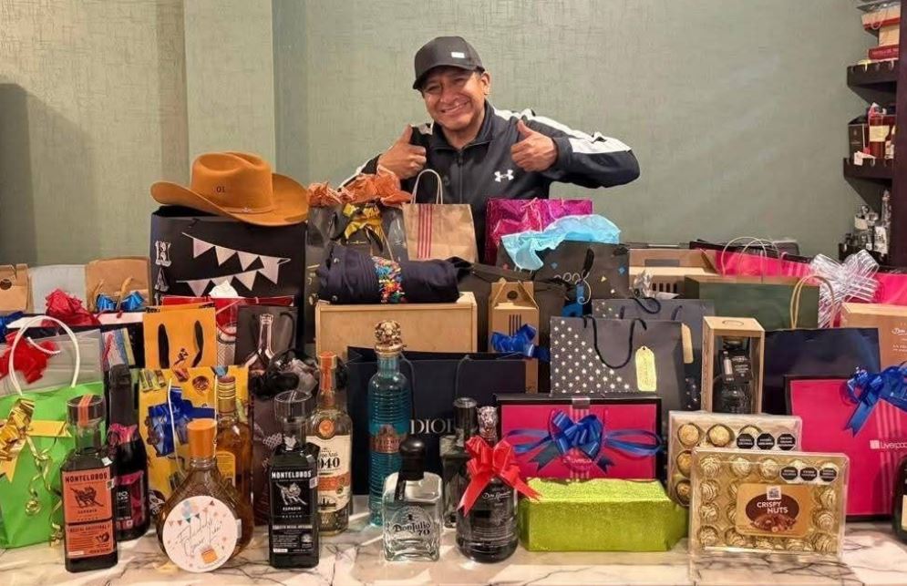 OSTENTOSO. Funcionario de Morena presume regalos en redes sociales; es director de Movilidad en Ecatepec
