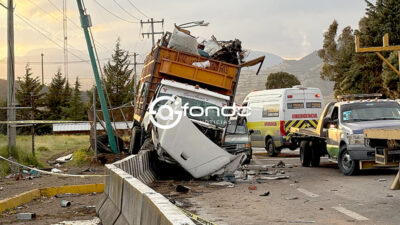 TRAGEDIA. Guadalupe Isabel iba al baño justo cuando un torton se quedó sin frenos y la arrolló