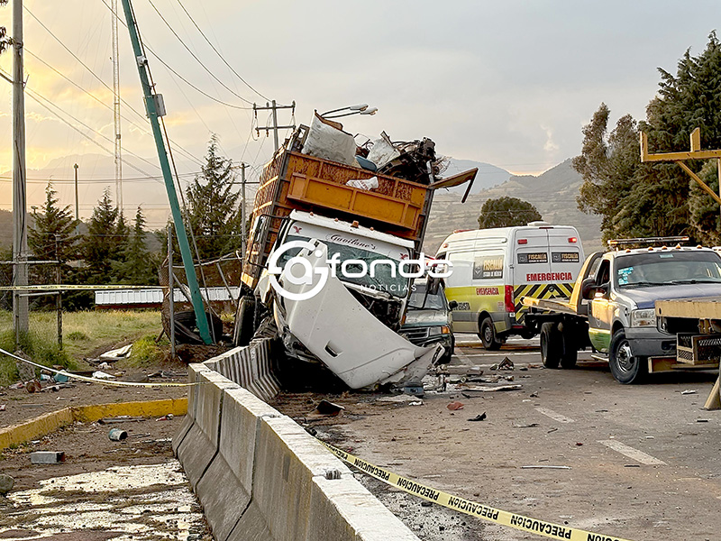 TRAGEDIA. Guadalupe Isabel iba al baño justo cuando un torton se quedó sin frenos y la arrolló