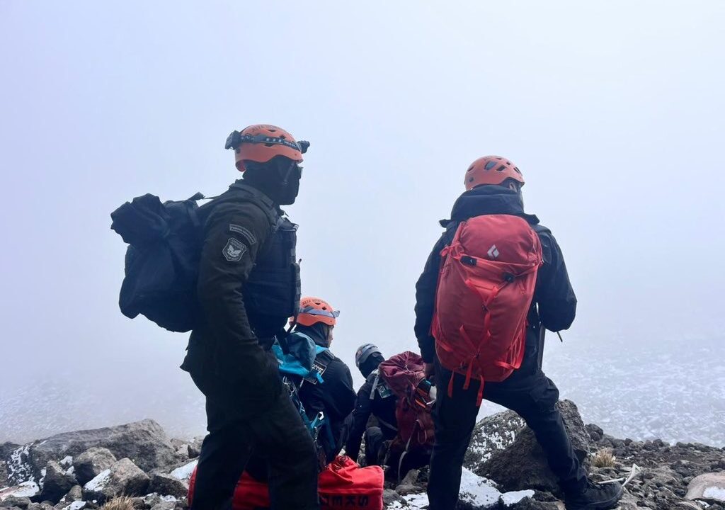 VIDEO: Roberto subió al Iztaccíhuatl, cayó 200 metros y lo bajan muerto