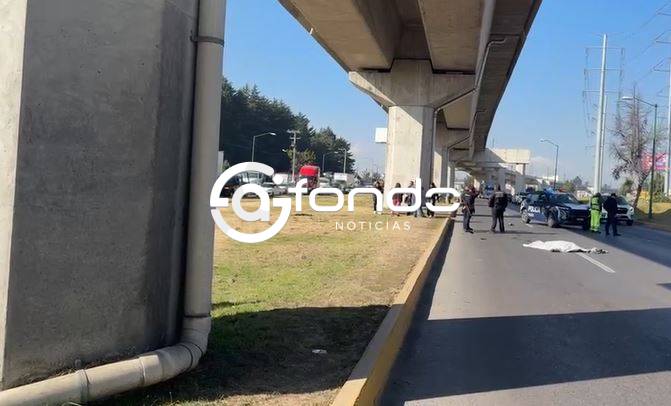 URGENTE: Mujer intenta cruzar carriles de alta velocidad y muere arrollada