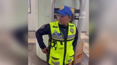 VIDEO: Policía del Metro niega ayuda a usuario golpeado y huye de la cámara