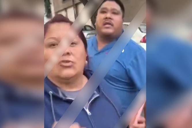VIDEO: Padres de asaltante amenazan a un policía que lo detuvo