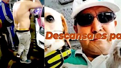 TRISTEZA. Rubén y Oddie eran amigos inseparables; el taxista recayó en las adicciones y una tragedia los separó