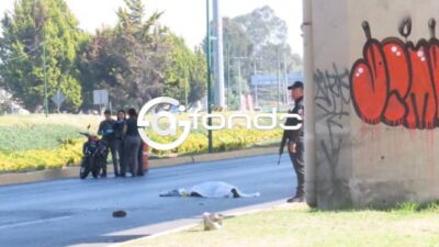 TRAGEDIA.  Abuelita muere arrollada, su cuerpo quedó junto a una olla de aluminio y nadie la reconoció