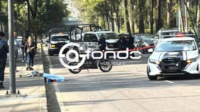 URGENTE: Abuelo intenta cruzar la avenida y un motociclista le quita la vida