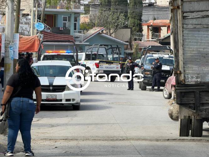 URGENTE: Alcanzan y matan a tiros a un conductor en calles de Ecatepec