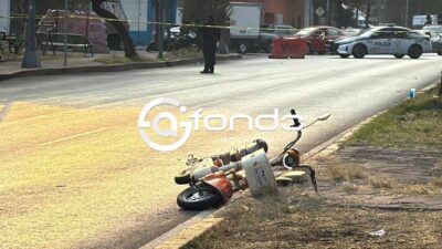 URGENTE: Mañana letal; matan a tiros a hombre que iba en una bici eléctrica