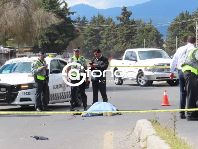 TERRIBLE. Geovanny manejaba una Itálika cuando chocó contra una camioneta y murió