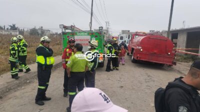 TERRIBLE. Familia almacenaba pirotecnia ilegal hasta que la casa estalló en el Edomex