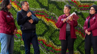 AVANCES. Alcalde de Toluca presenta informe de labores ante mujeres y líderes de Morena