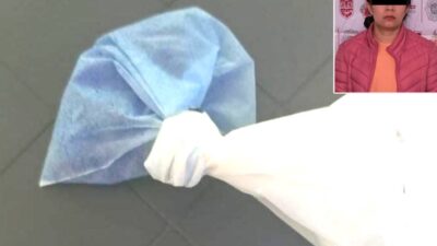 ATENCIÓN: Mujer se delata en prisión; iba a meter una gran bolsa de droga