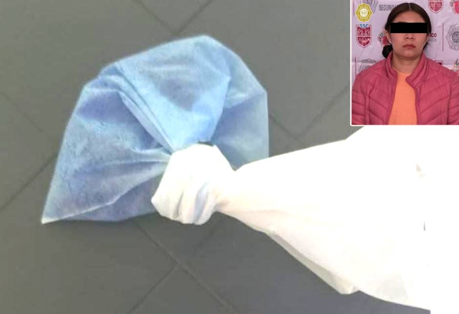 ATENCIÓN: Mujer se delata en prisión; iba a meter una gran bolsa de droga