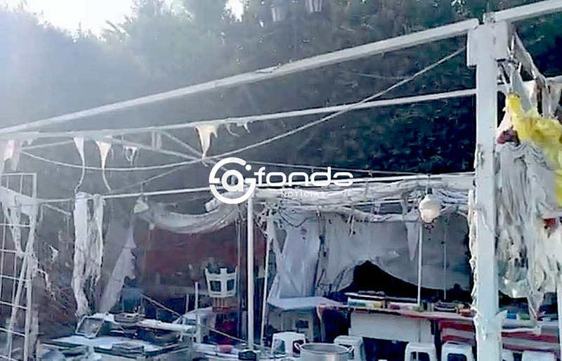 TRAGEDIA. Explota tanque de gas en un bazar navideño; mueren dos mujeres por quemaduras