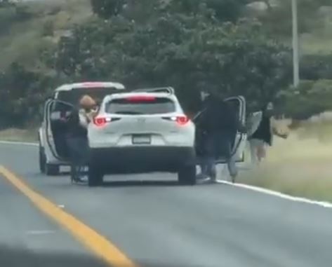VIDEO: Familia vive una pesadilla y los abandonan a media carretera