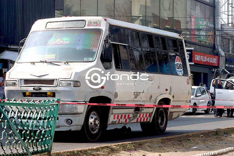 TRAGEDIA. Abuelito salió de compras para preparar la cena de Navidad y un microbús le quitó la vida