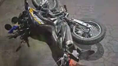 TRAGEDIA: Ángel iba en su moto por la madrugada, pero ya no pudo llegar a casa