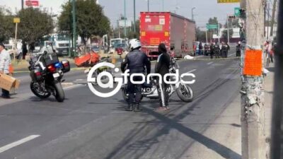 URGENTE: Ángel repartía masa en su moto y hoy murió arrollado por un tráiler