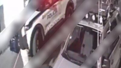 VIDEO: Julio intentó apuñalar a un policía y terminó muerto de un balazo