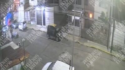 VIDEO: Motociclista recibe un disparo por no entregar las llaves a asaltantes