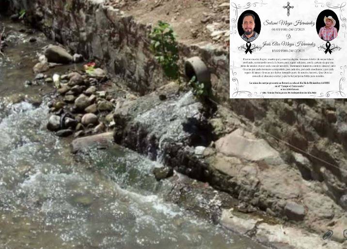 PESADILLA. Salomé, Jesús y Sergio murieron ahogados en aguas tóxicas; van 5 fallecidos este mes