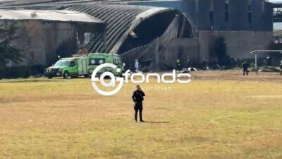 URGENTE: Siguen los trabajos tras el avionazo en Edomex que dejó 10 muertos