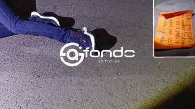 VENGADORES. ‘XD’; ejecutan a un hombre y le dejan un mensaje contra delincuentes en Edomex