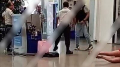 VIDEO: Guardia de Walmart pone en su lugar a esposos farderos