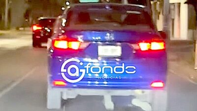 VIDEO. Identifican a dueña del automóvil que arrastró varios kilómetros a motociclista