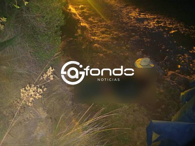 TERRIBLE. Carlos recibió un disparo en la cabeza y quedó muerto junto a su sombrero en Edomex