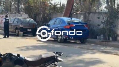 URGENTE: Encuentran el carro que arrastró hasta matar a un motociclista; le quitaron las placas